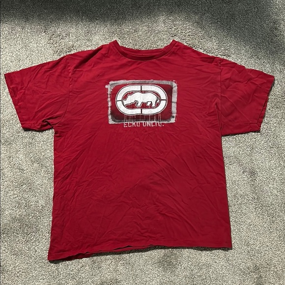 Vintage Red Ecko Unltd Shirt - Picture 1 of 3